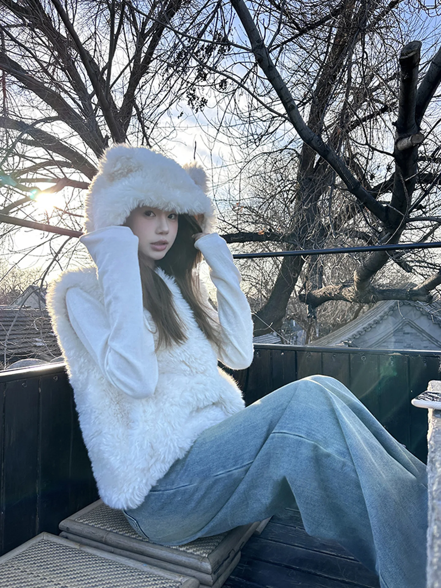 

Lamb Wool Jacket Woman Casual Slimming Athletic Dryfit Anti Uv Wind Resistant Rain Repellent Advanced Outdoor Design Attractive