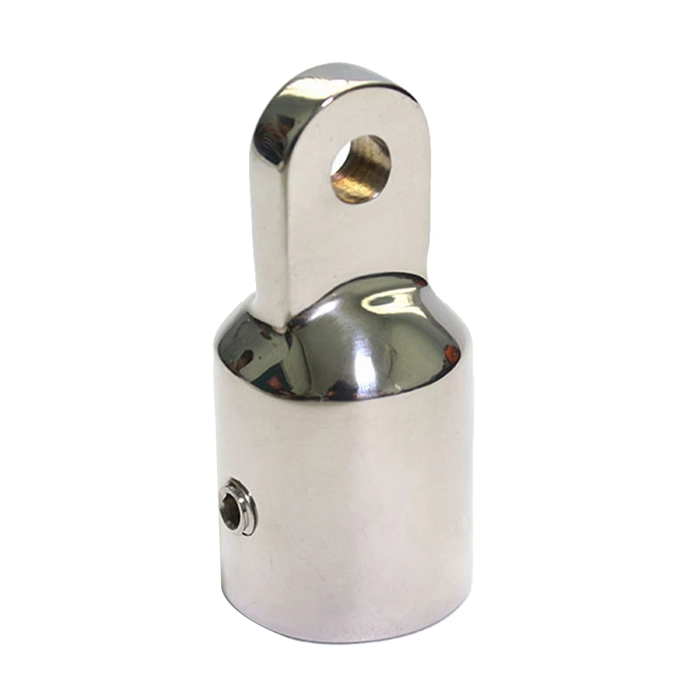 

2 pcs Sliding Hat Accessories 316 Stainless Steel Bimini Fittings Marine Supplies Sailing Eye End Cap Boat Kayak Canoe Rigging