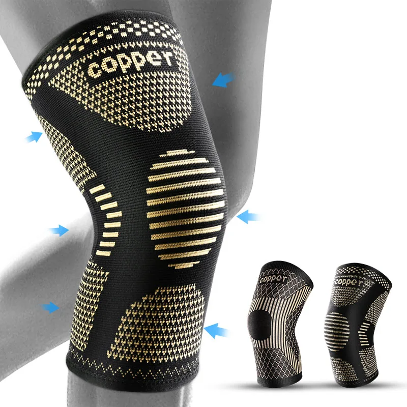 1PC Copper Knee Brace for Arthritis Pain Support-Copper Knee Sleeve for knee pain Compression sleeve for Sports,Knee Pain Relief