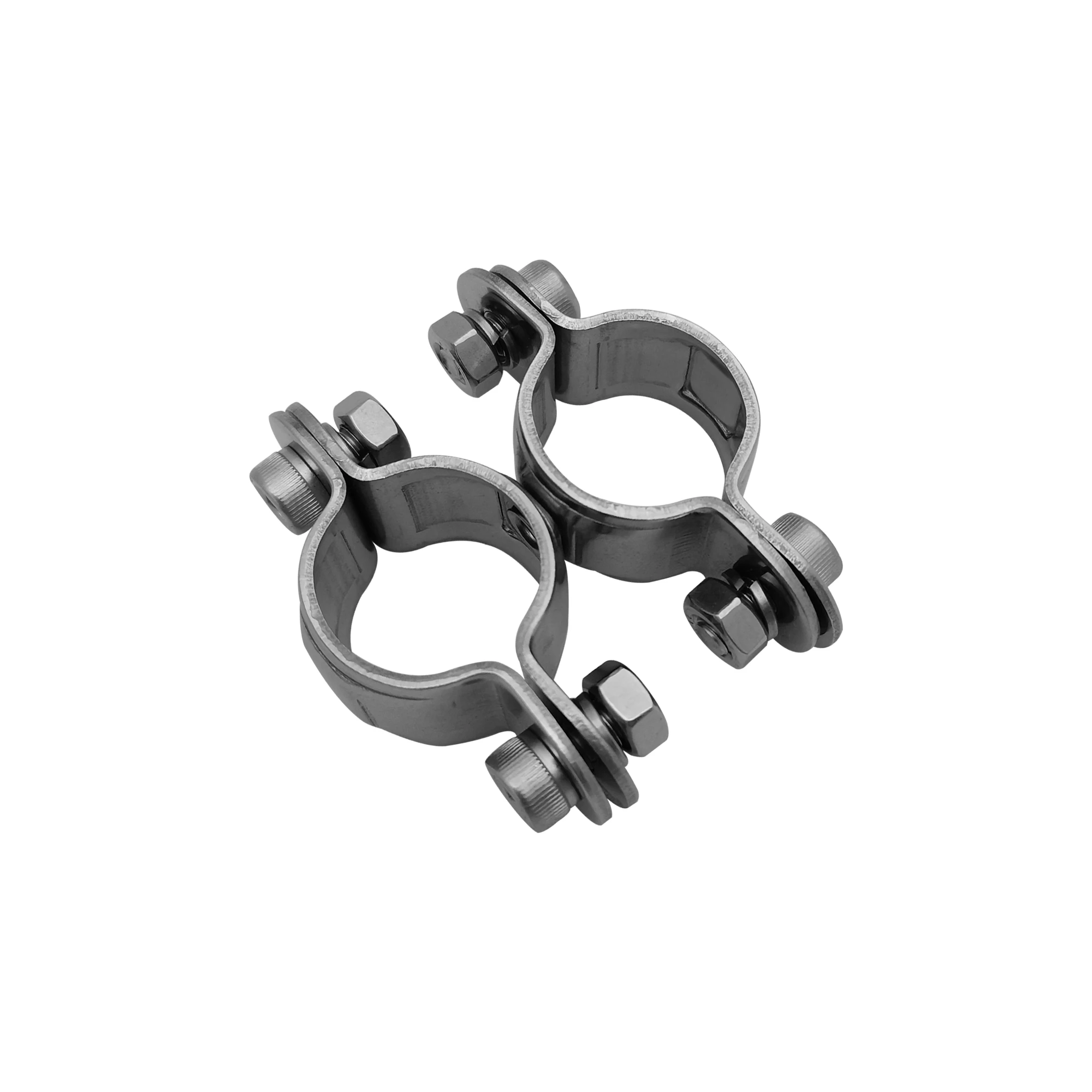 

1 Pcs 360 degree rotation Swivel clamp Marine Grade Stainless steel Accessories Yacht Fishing Boat