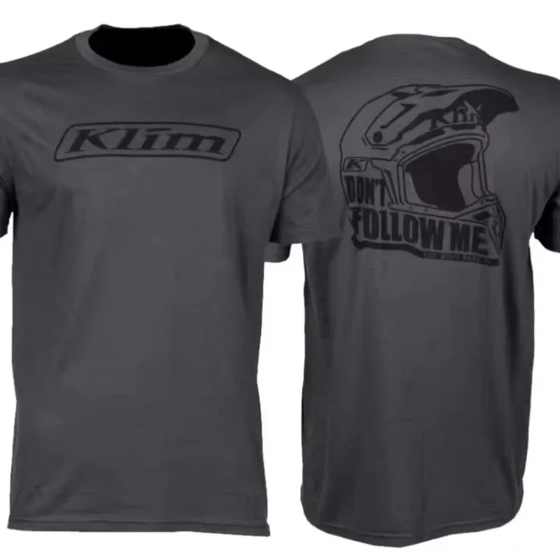 OrangeLAB Klim Motorcycle Rider T-shirt Cotton Graphic Printing High-end Luxury Unisex Style Both of Men and Women