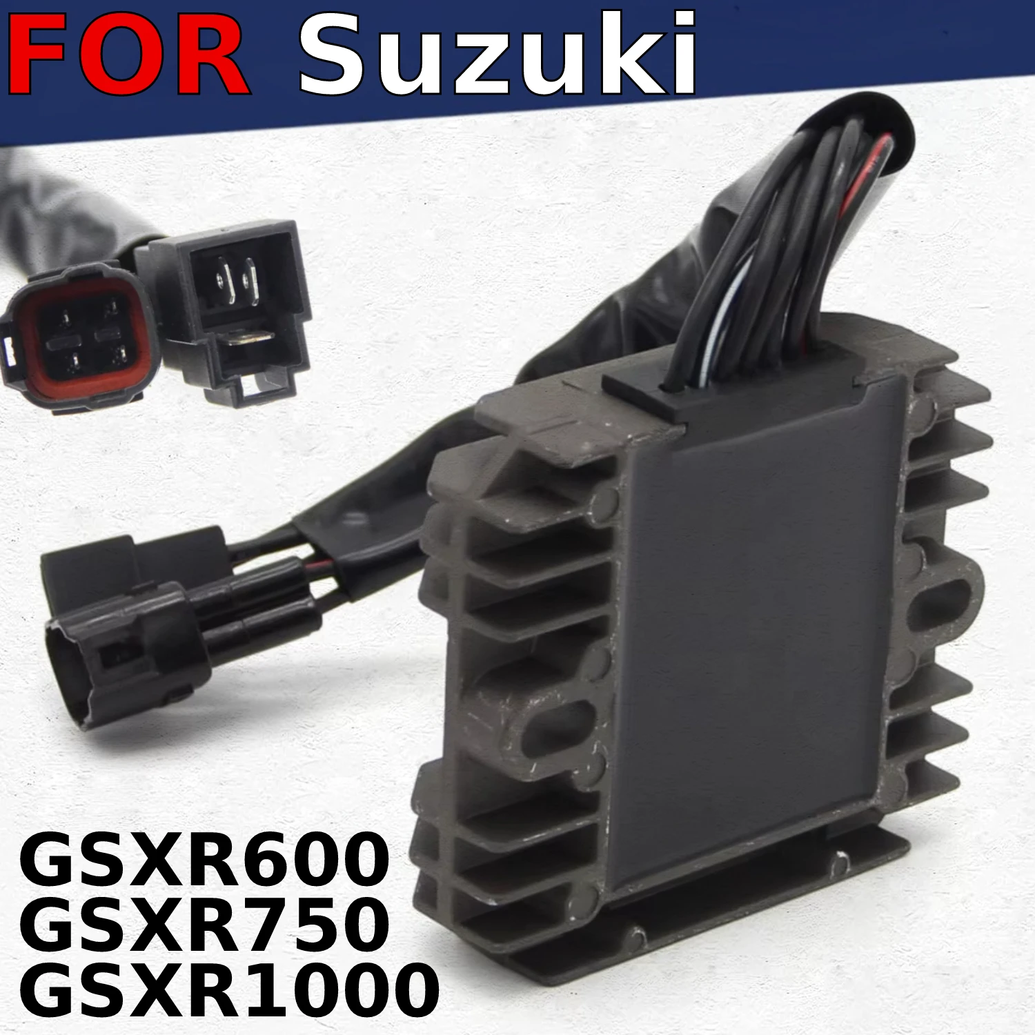 

Voltage Regulator Rectifier For Suzuki GSXR600 2006-2008 Suzuki GSXR750 2006-2008 Suzuki GSXR1000 2005-2008