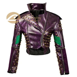 Mal Cosplay Costume Jacket Women Coat Role Play Halloween mp003805