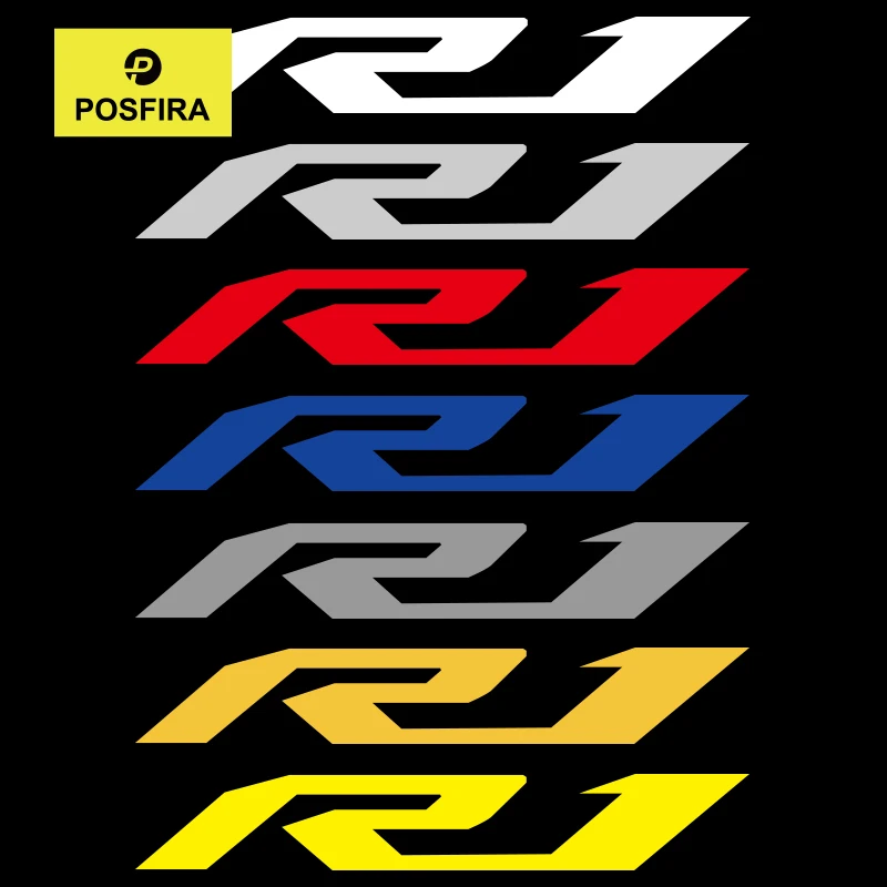 

POSFIRA Motorcycle Stickers Vinyl Decals for Yamaha R1 YZF 2009 2008 2007 2006 2005 2004 2003 2024 2020 2000-2025 Accessories