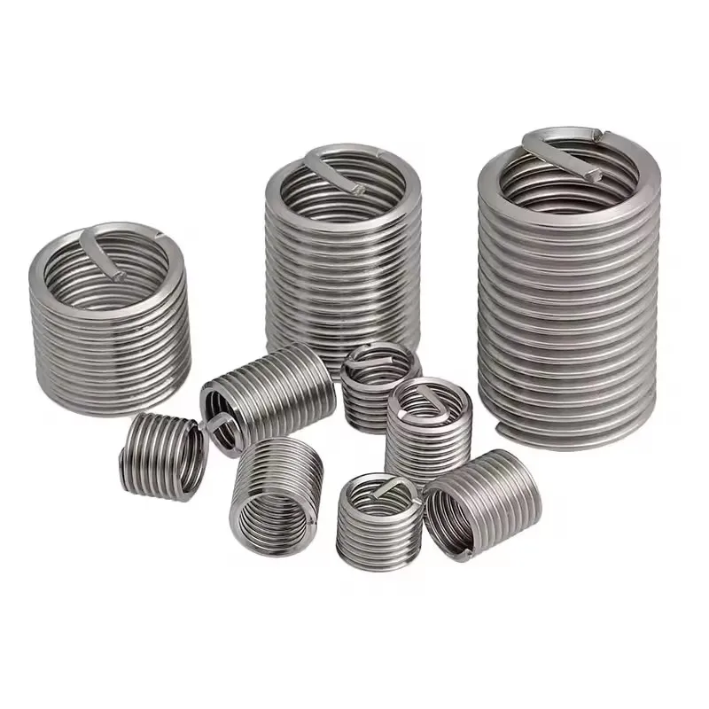 M20/M22/M24 Wire Thread Insert Stainless Steel 304 Wire Screw Sleeve M20 Screw Bushing Helicoil Wire Thread Repair Inserts