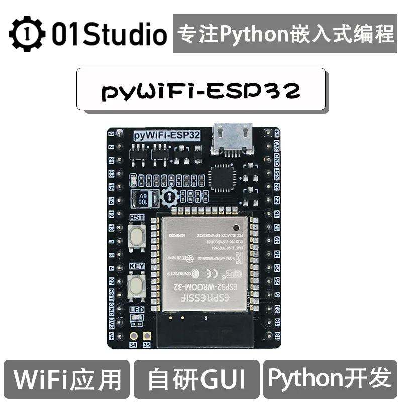 pyWiFi- ESP32 Micro- Python The Internet WIFI learning development board compatible pyboard