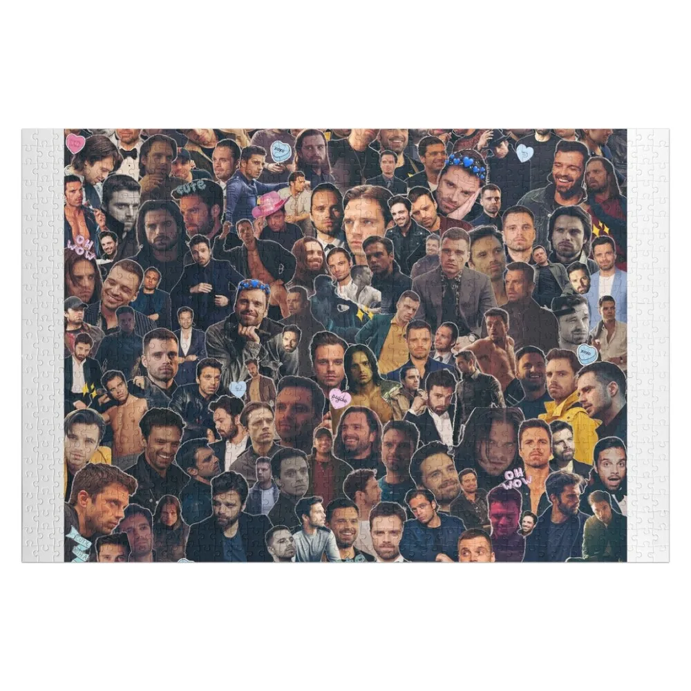 

Sebastian Jigsaw Puzzle Custom Wooden Name Toys For Children Custom Gift Wooden Adults Puzzle