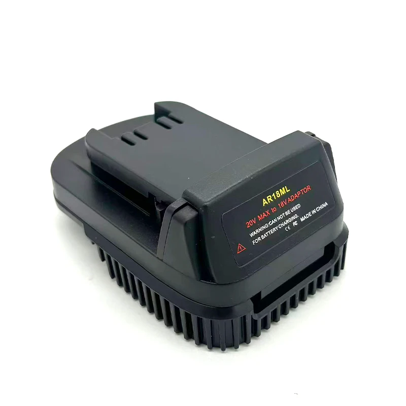 AR18ML Batterie-Konvertierungsadapter Kompatibel mit AEG/Ridgid 18V Lithium-Ionen-Batterien für Milwaukee 18V Akku-Werkzeuge – Detail 1