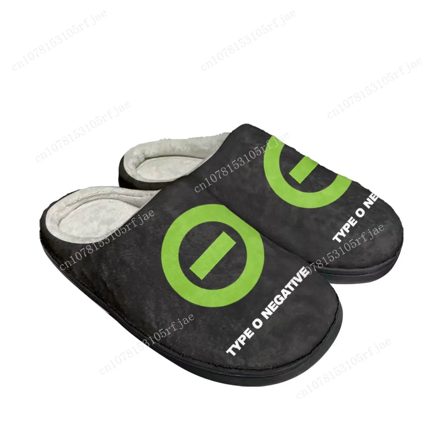 

Type O Negative Metal Rock Band Home Cotton Custom Slippers Mens Womens Sandals Plush Bedroom Keep Warm Shoe Thermal Slipper