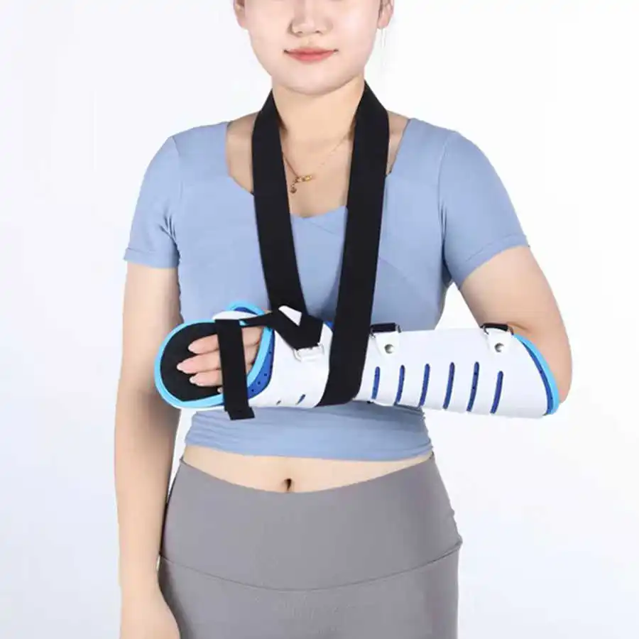 Arm Elbow Wrist Splint Arm Support Brace Sprain Forearm Splint Strap Arm Splint Support Forearm Fixing Sling Upper Limb Recovery