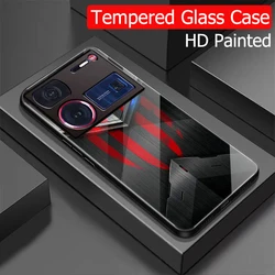 For Nubia Z60 Ultra Case Full Protected Glass Phone Case For Nubia Z60Ultra Glass ShockProof Cover For Nubia Z 60 Ultra 5G Coque