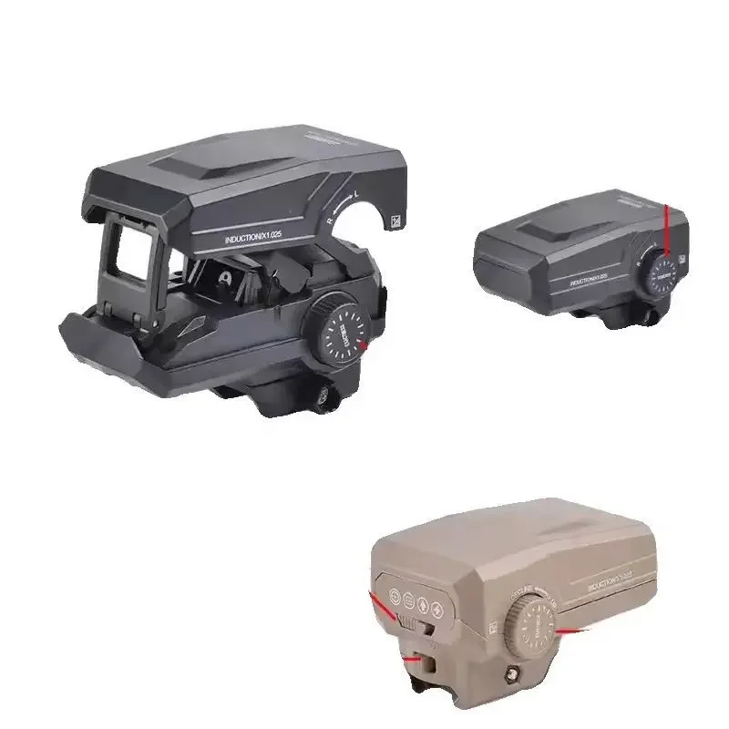 MP9 Anamorphic Scope Paintball Airsoft Universal 20mm Rail Red Dot Green Dot Adjustable Multi-Functional Tactical Accessory