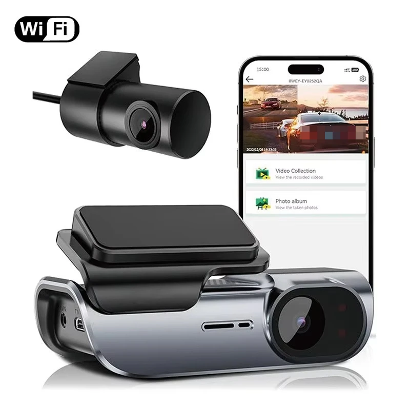 2025 New Hot Selling Models Universal 4K Dash Cam DVR Night Vision Parking Mode High Rear Camera for Optimal Driving Cars
