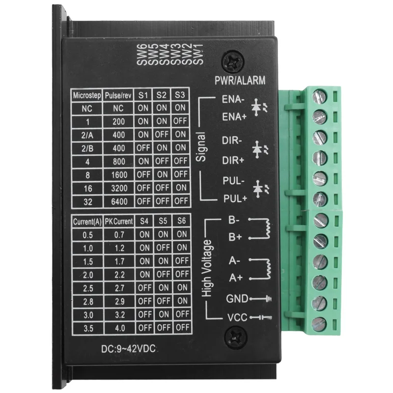 

Драйвер двигателя GO-Stepper TB6600, обновление Nema 23, Nema17 4A DC9-42V для двигателя NEMA23, контроллер маршрутизатора с ЧПУ для 3D-принтера