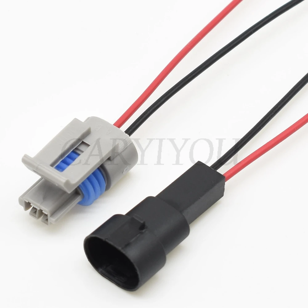 1 Set 12162197 2 Pin Water Temperature Sensor Plug Waterproof Auto Wire Harness Connector For GM DJ7023Y-1.5-21