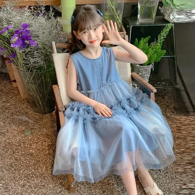 2026 Summer New Stylish Girls Dress Fashion Design Stylish and Attractive Soft Fabric Skin Friendly Comfy Nice Cut Comfortable