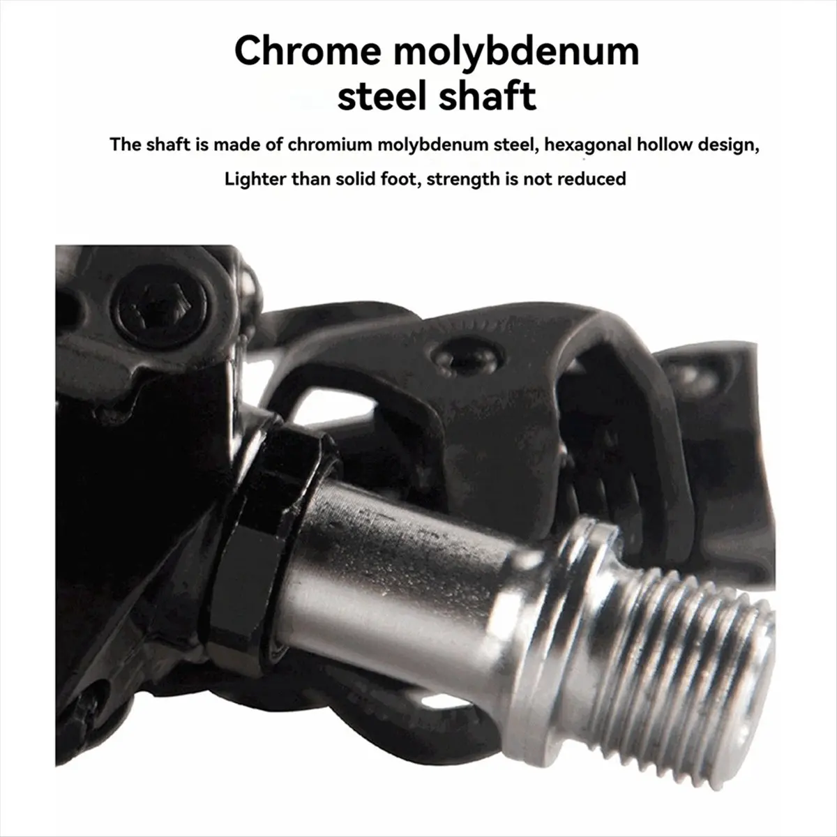 A74U ENLEE Mountain Bike Lock Pedal SPD System Bike Lock Pedal Non-Slip Seal Bearing Lock Accessories