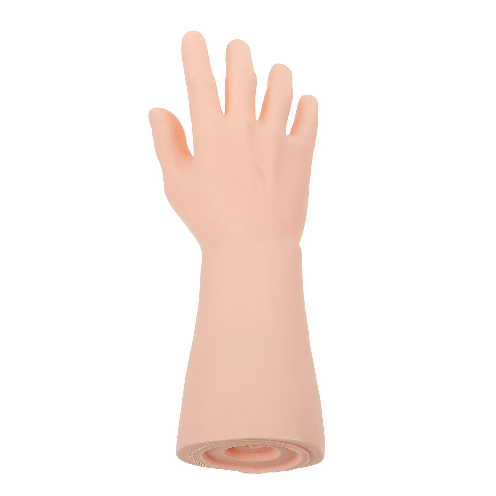 Simulated Male Hand Model Display Stand Shelf Mannequin for Ring Holder Jewelry Watch