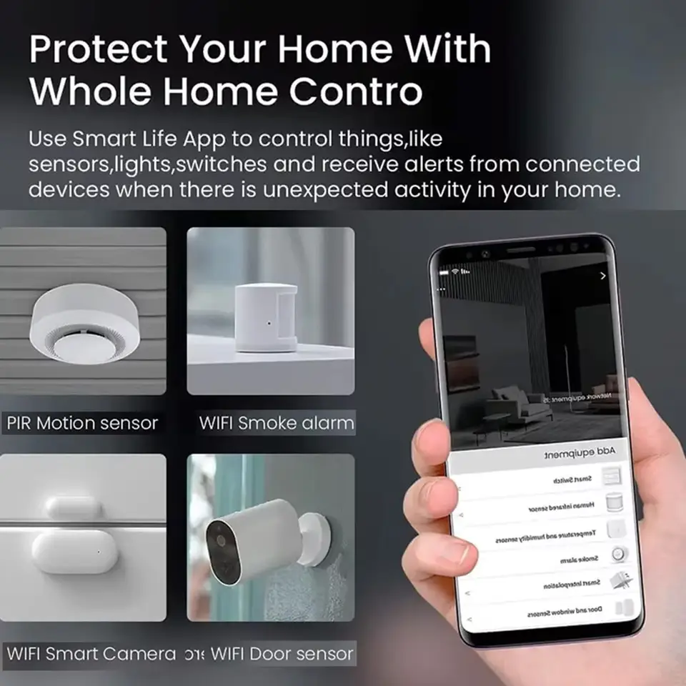 مركز بوابة Tuya Zigbee 3.0 جسر لاسلكي للمنزل الذكي جهاز أتمتة بتحكم عن بعد عبر تطبيق Smart Life يعمل مع Alexa وGoogle - 4