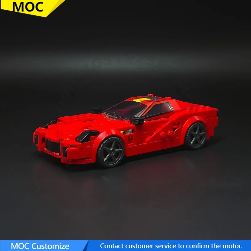 

205 PCS Speed Hypercar 76914 599 MOC Customize Modular Building Block Kids Technology Popular Brick DIY Holiday Toy Gifts
