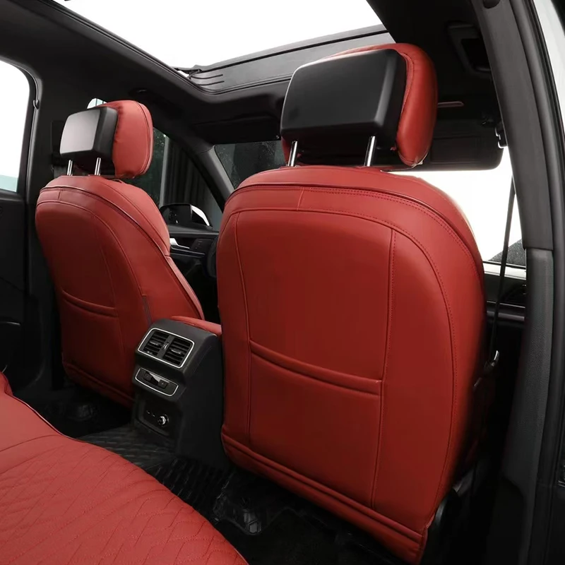 Maßgefertigte Auto-Zubehörteile Sitzbezüge 5-Sitzer Leder für Audi A3 A4 A5 A6 A1 A7 Kits Audi-Serie – Detail 2