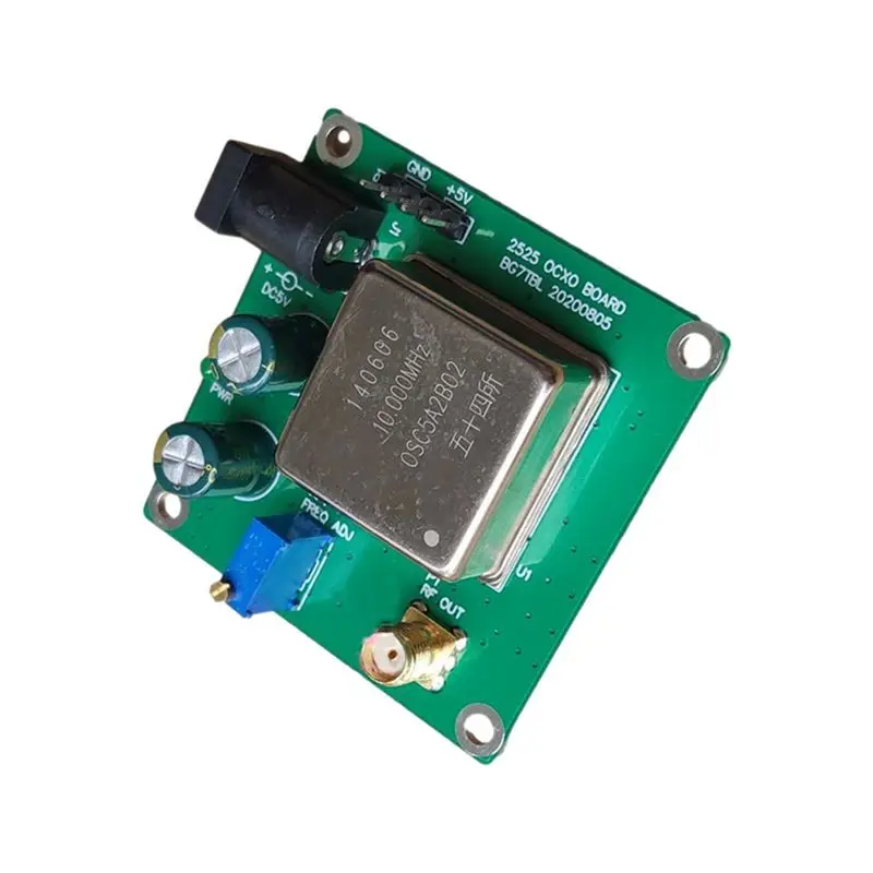DTD808 Hot Sale-10M OCXO Frequency Standard Board 10MHz/13DBM Constant Temperature Crystal Oscillator Sine Wave Output OCXO-10M-