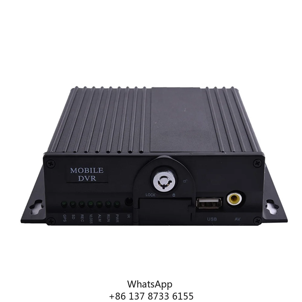 4CH AI MDVR AI5804DG-Q-F-D3 H.265 1080P 4G GPS WiFi ADAS DMS Two-Way Audio Fleet Safety Management System