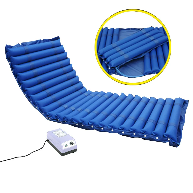 cheap price medical paralyzed patient elderly folding anti decubitus massage air mattress with pump