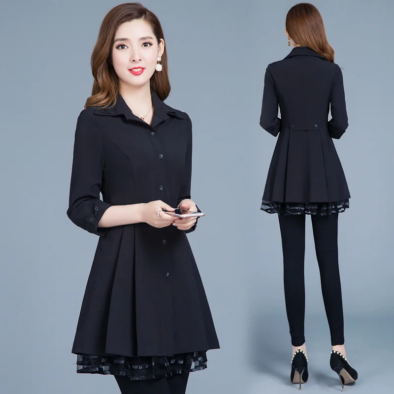 

Cropped Trench Coat Clothes Woman Hot Women Coats Liquidation Offer 2025 Long Top Female Plaid Korean Popular Japan Style Lady