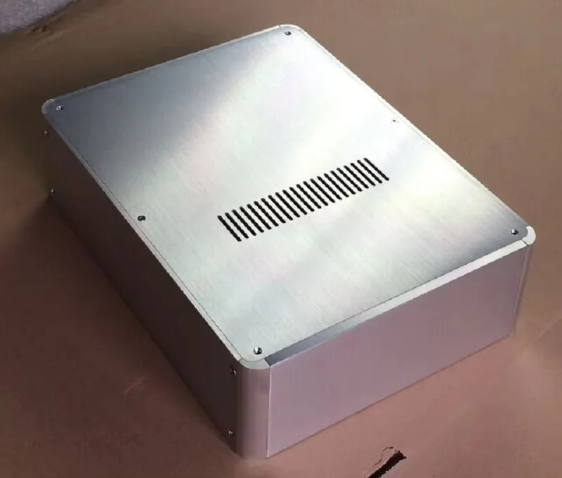 

BZ2409H Fillet Aluminum Power Amplifier Case Preamp DIY Amp Box DAC Chassis W240*H89*L320mm