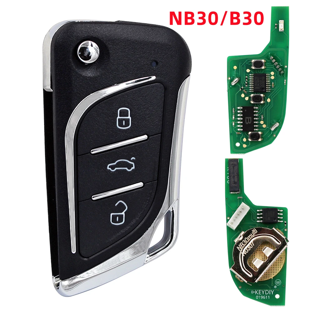 

5PCS KEYDIY MINI KD NB30/B30 Universal Remote Car Key For KD900/KD-X2/KD-MAX Auto Key Programmer B/NB Series Remote Control