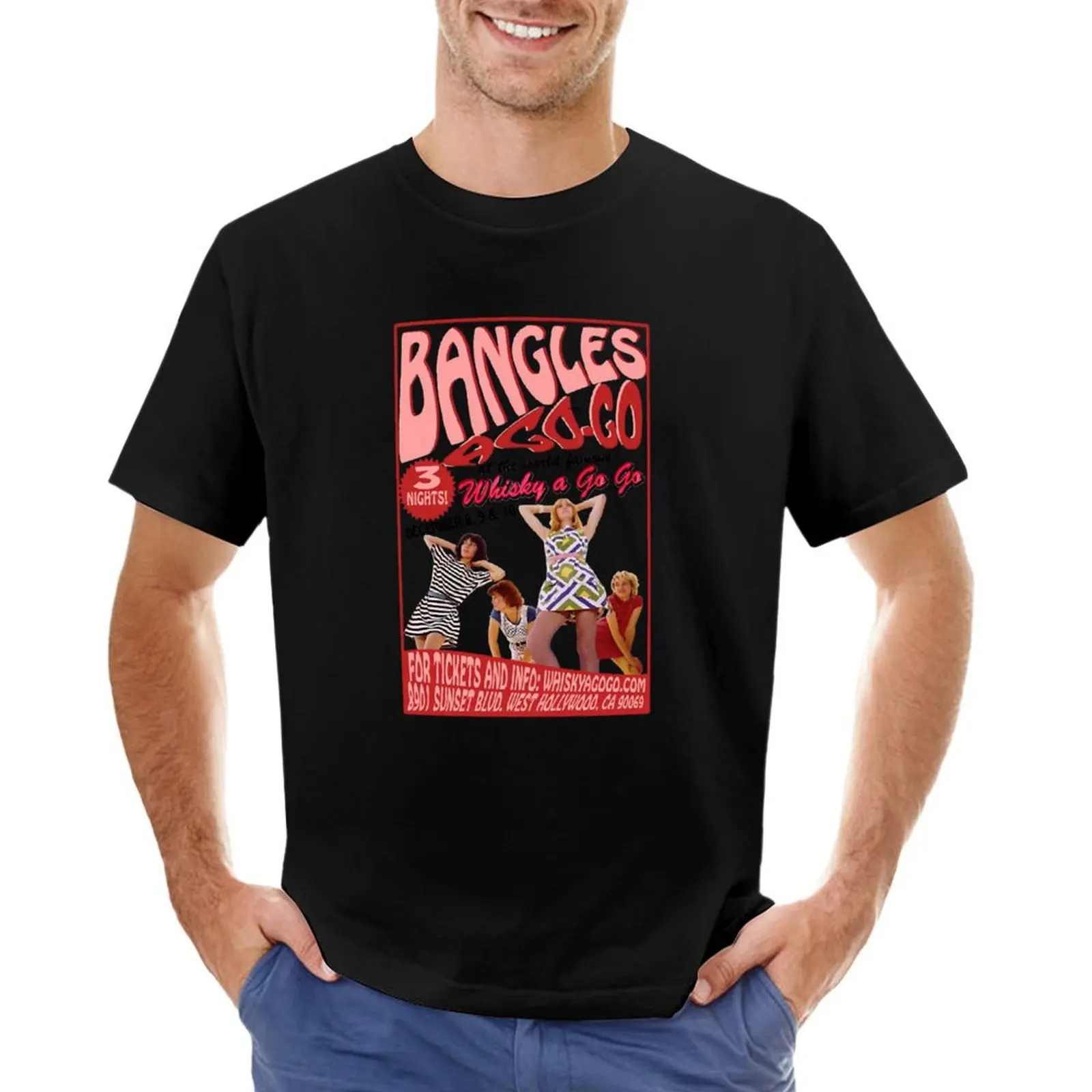 The Bangles T-Shirt custom t shirt plus size clothes customs design your own men clothing