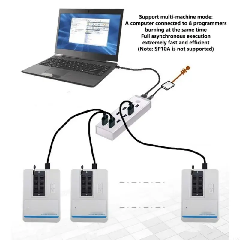 Advanced SP10A/B Programmer With Auto Detection Short Circuits Protections W8EC