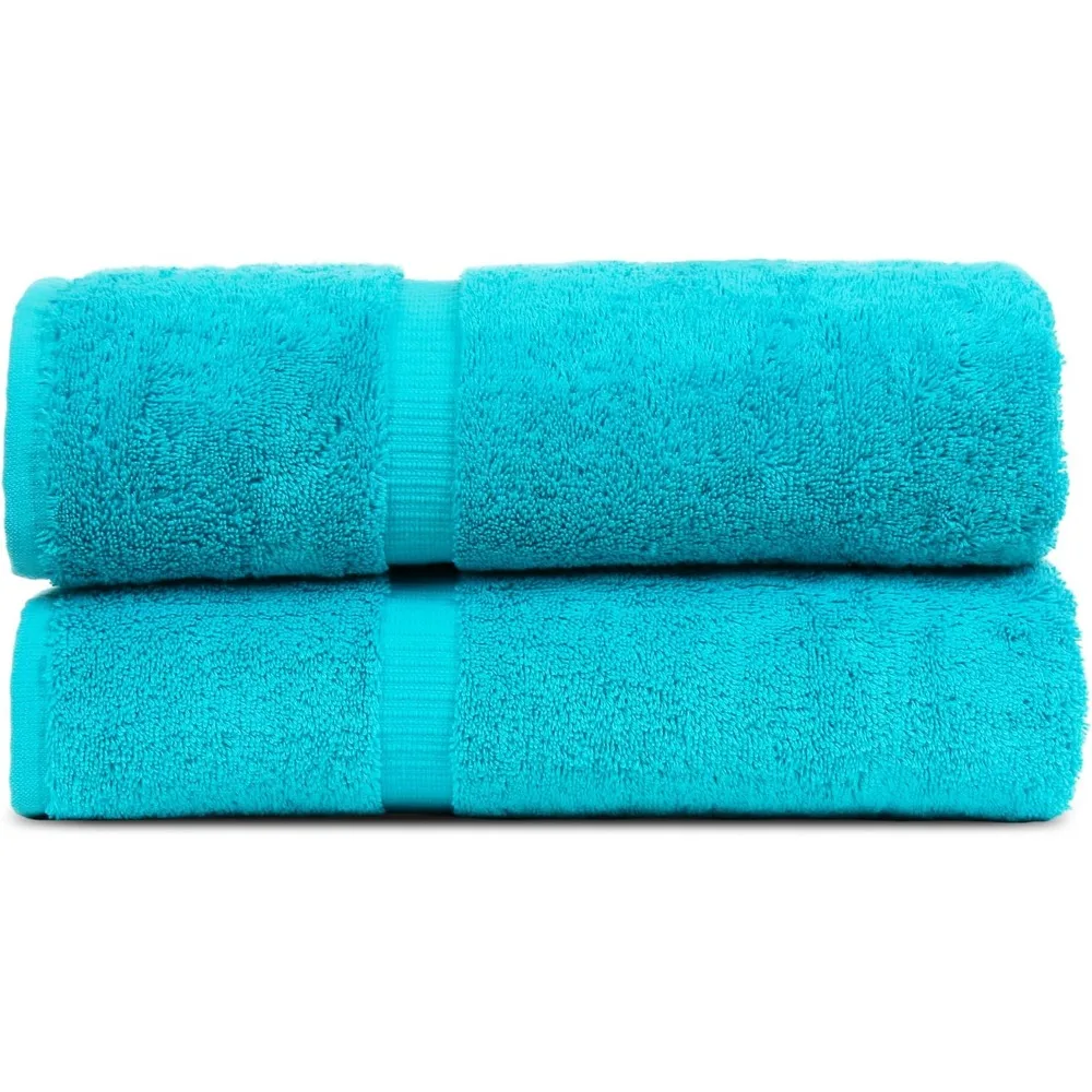 منشفة سبا قطنية تركية فاخرة صديقة للبيئة، 700 جرام في المتر المربع، سريعة الجفاف، حدود دوبي ناعمة لاستخدام الحمام #3
