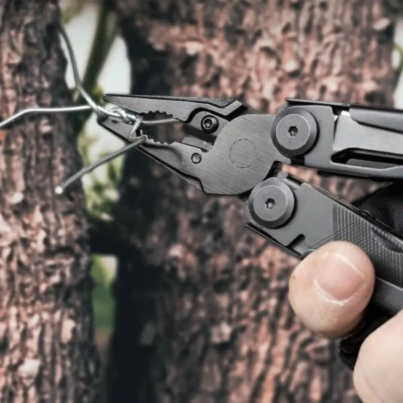 Daicamping DL2 Folding Army Swiss Utility Knife Multitools Tactical Combination Survival Plier Multifunctional Multi Tool Knife