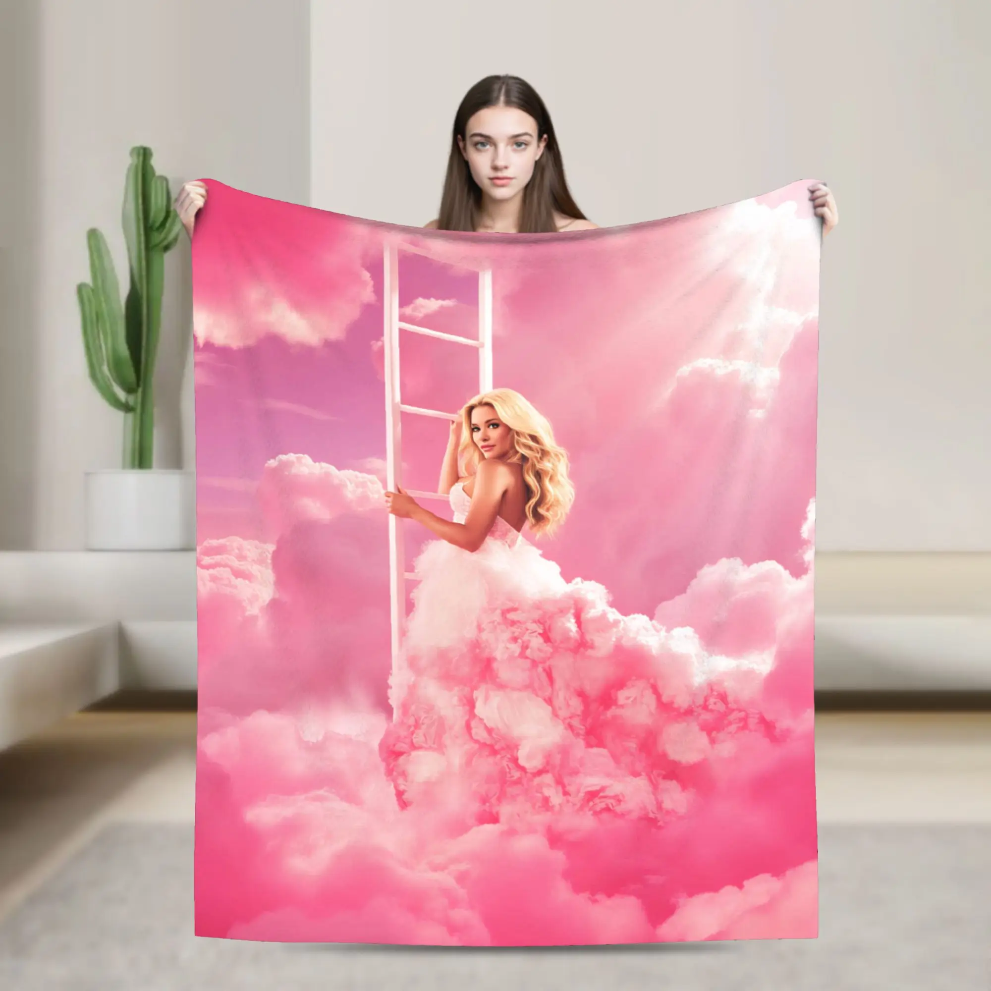Megans Moroney  Cloud 9 Blankets Quality Super Soft  Throw Blanket Autumn Camping Couch Bed Funny Bedspread