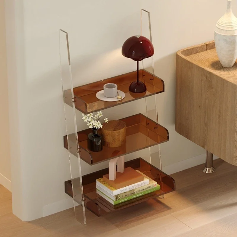 acrylic edge few, household simple wind living room transparent corner few, bedroom bedside locker
