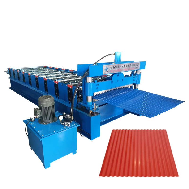 High definition roof plate making machine, metal corrugated steel roof plate making machine