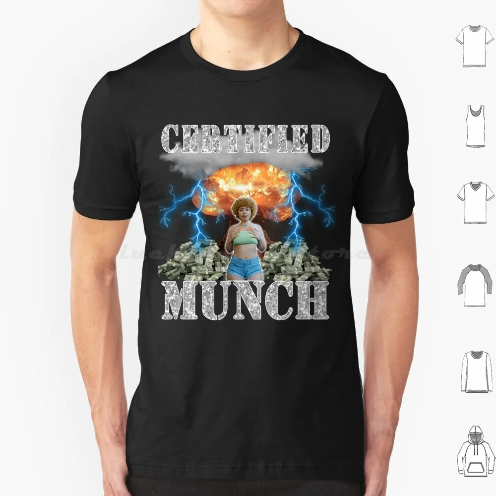 Proud Munch , Certified Munch Ice Spice Classic T-Shirt T Shirt Men Women Kids 6Xl Ice Spice Proud Munch Certified Munch Im