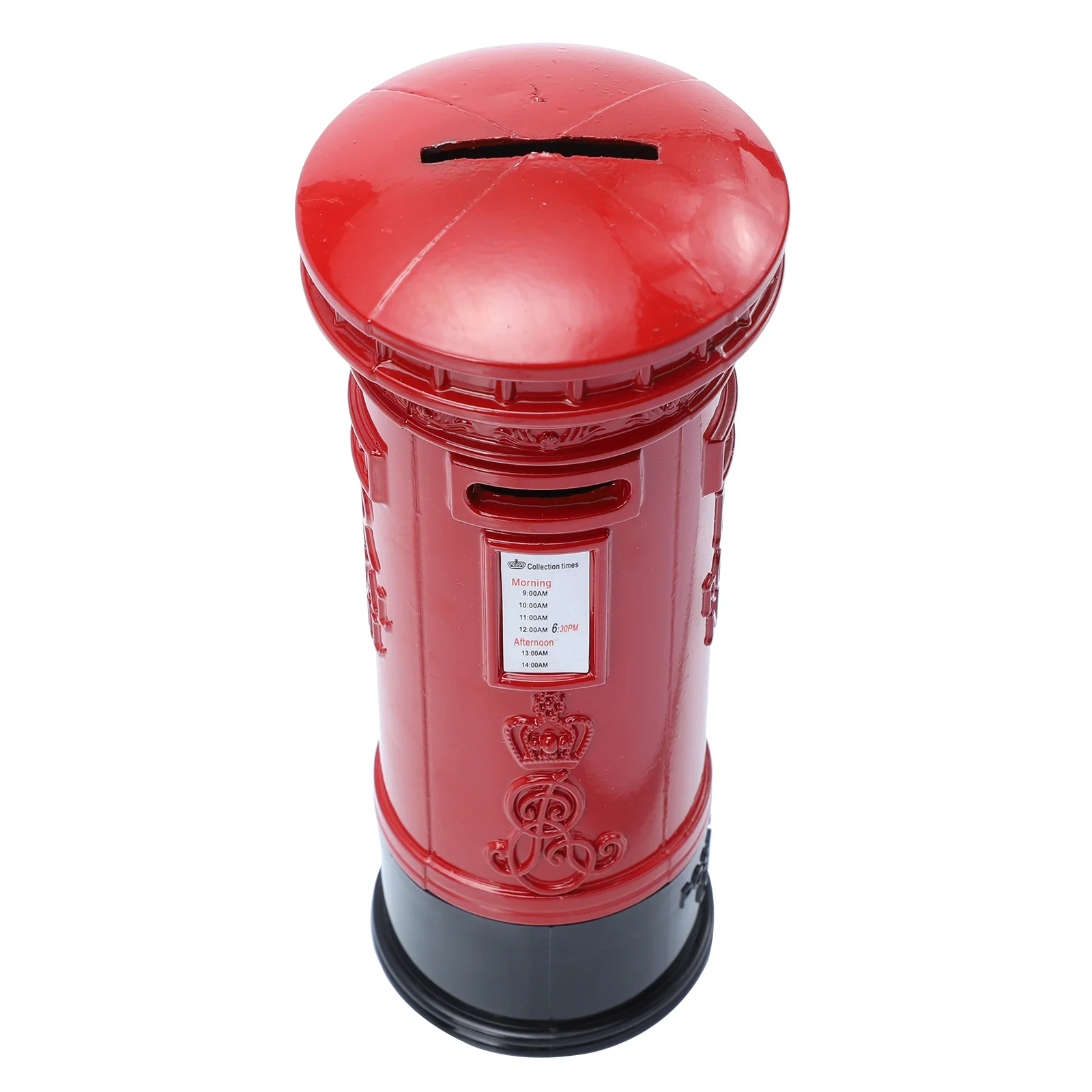 

Retro Iron Piggy Bank Unique Decor for Kids Home Creative Desktop Adornment Vintage Style Safe Simple Gift Idea