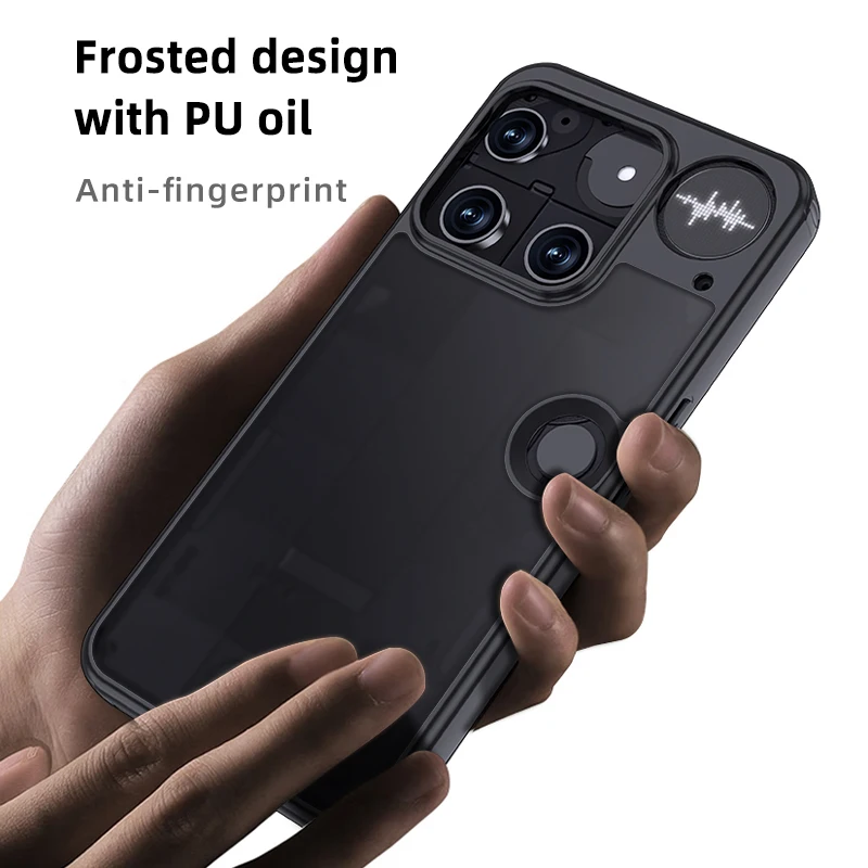 Чехол Magsafe для телефона Nothing, матовый белый и прозрачный противоударный магнитный бронированный чехол с беспроводной зарядкой для Nothing Phone3