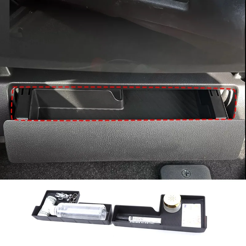 

TPE Seat Storage Box Second-Row Seat Under-Seat Storage Box for Toyota Alphard 40 Series Car Accessories
