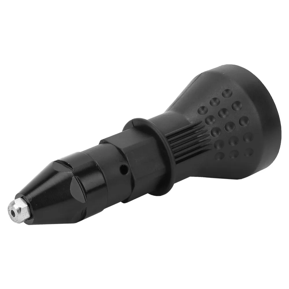 

3pcs Cordless Rivet Drill Attachment Black Blue Rivet Drill Adapter Power Drill Tool Insert Nut Riveting Gun Adapter Nut Gun
