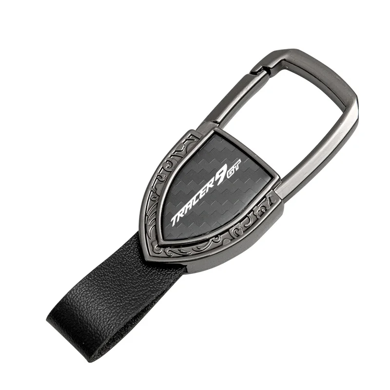 Per YAMAHA TRACER 9GT 7GT Tracer 900gt 700gt tracer9gt tutti gli anni portachiavi in pelle di metallo accessori moto