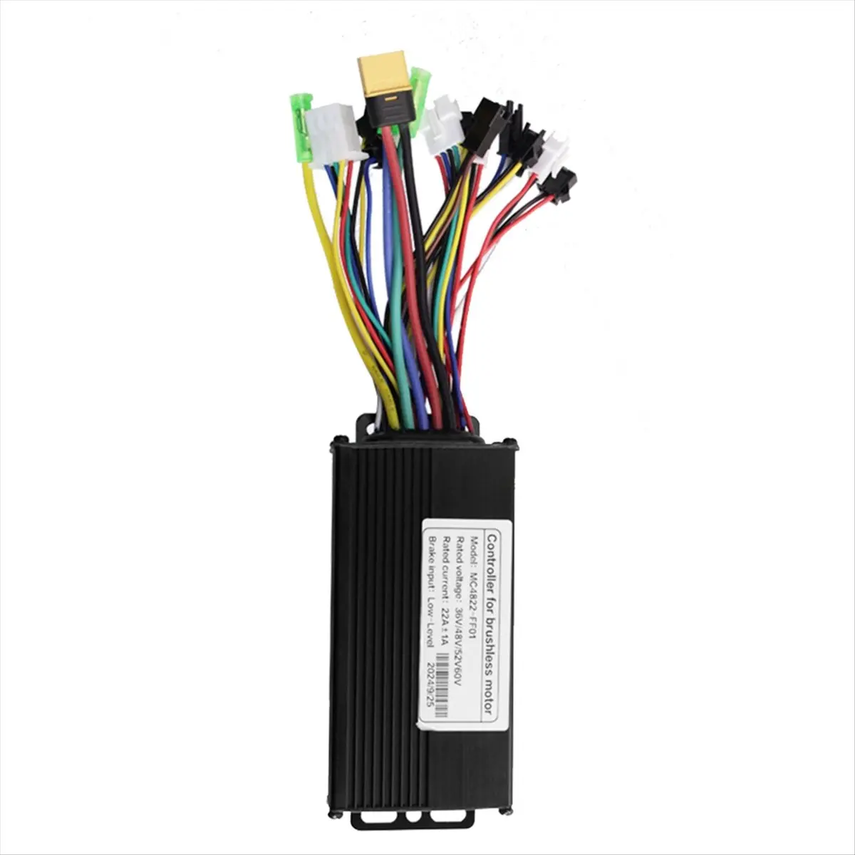 DTD27~Ebike 3 Mode 36V 48V 52V 60V 22A Controller 11 Tubes for 500W Motor Electric Scooter Parts Ebike Controller