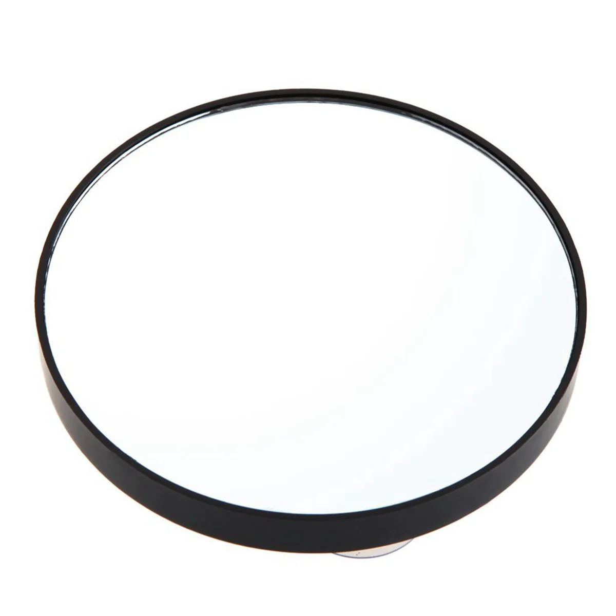 A71P 5pcs 10X Makeup Mirror Magnifying Mirror with Two Suction Cups Makeup Tools Round Mirror Big Mirror Black