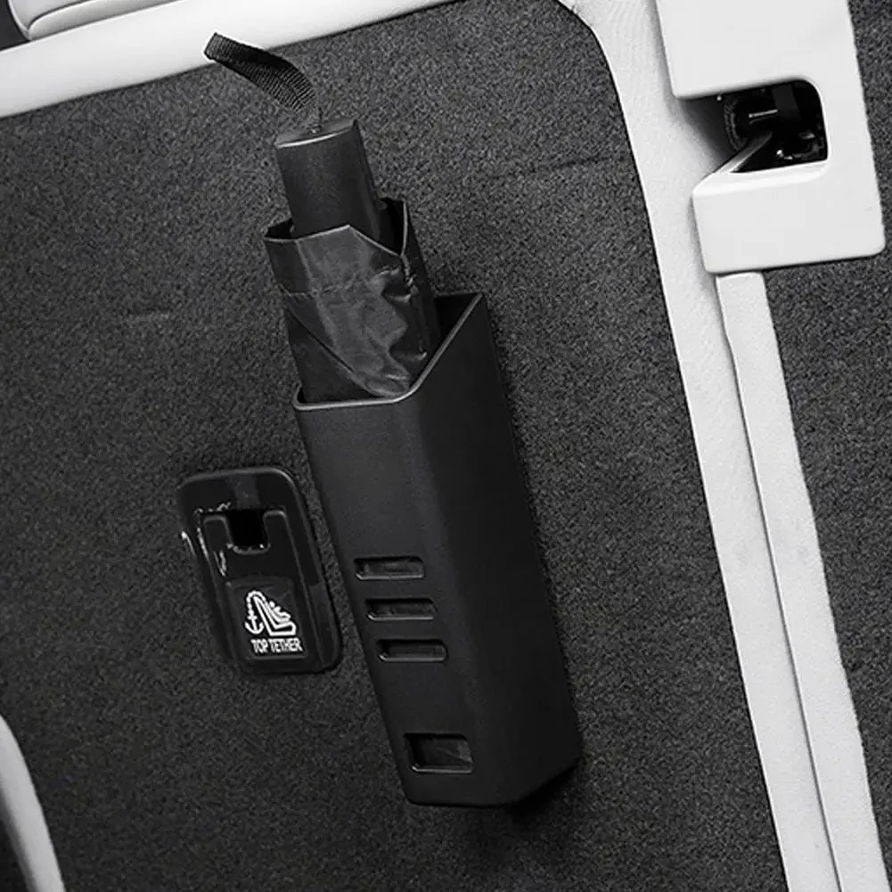 Universal Waterproof Car Trunk Umbrella Organizer Interior Rain Gear Storage Fit All Vehicle Types
