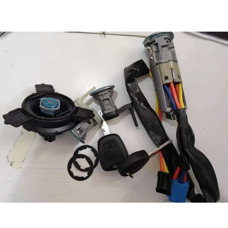 4162RJ 4162PS 4161NQ For Peugeot 206 207 Citroen C2 Ignition lock door lock no chip