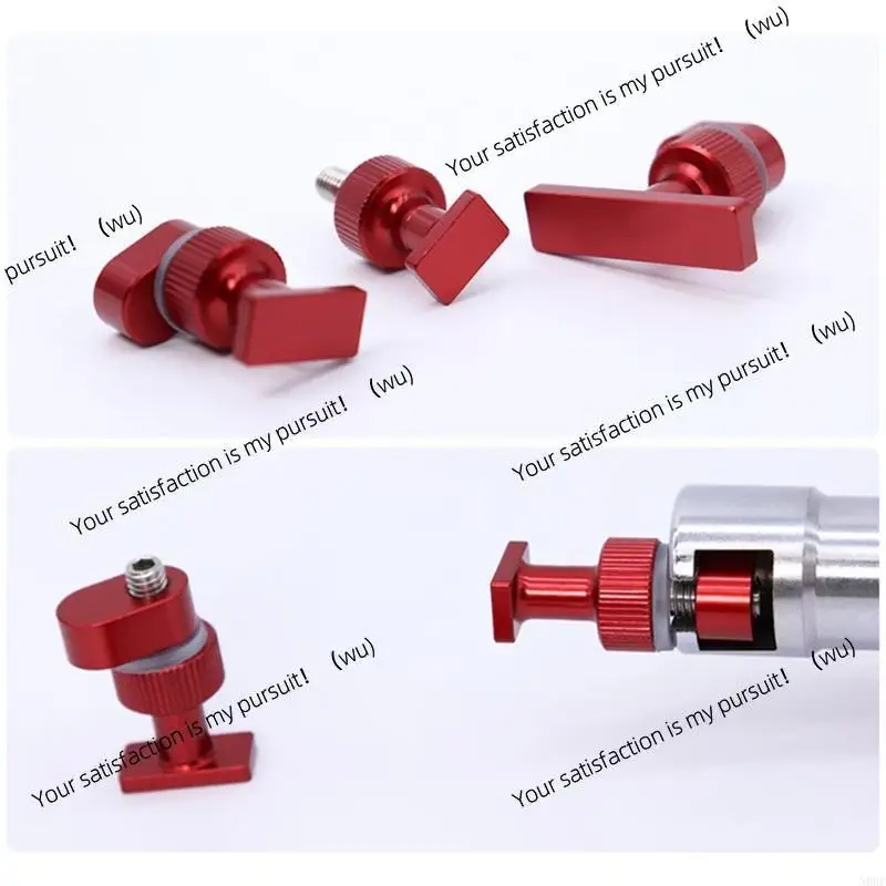 3-Piece Lockable Puller, Adjustable Auto Depression Repair Tool, Gasket, Aluminum Thickened