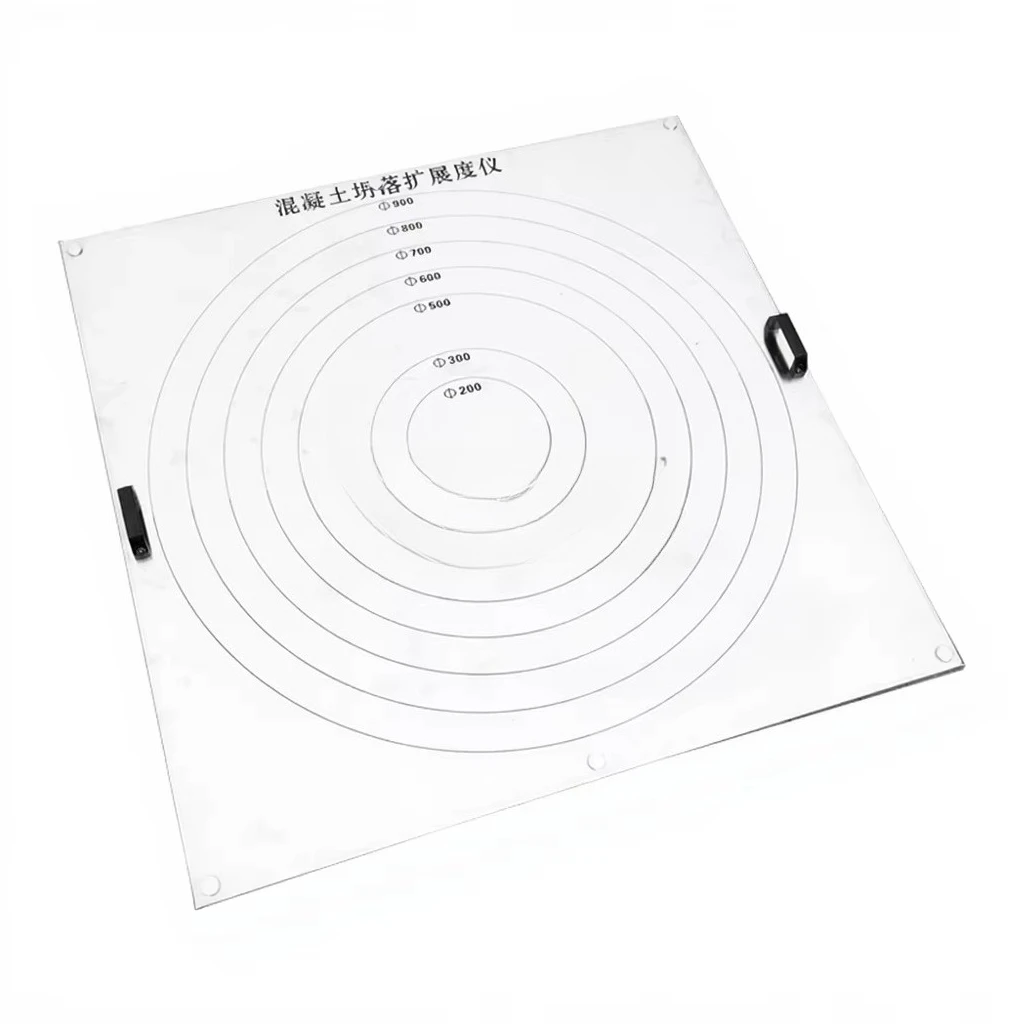 

High Accuracy Self Compacting Concrete Slump Flow for Test Apparatus Electronic Power 0.01 IP55 Protection Class New Generation